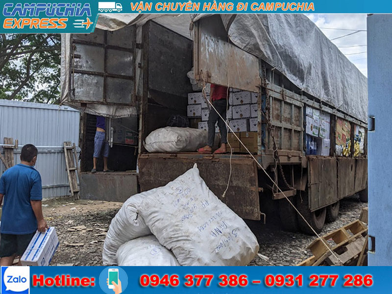 Các cửa khẩu vận chuyển hàng hóa Việt Nam đi Campuchia