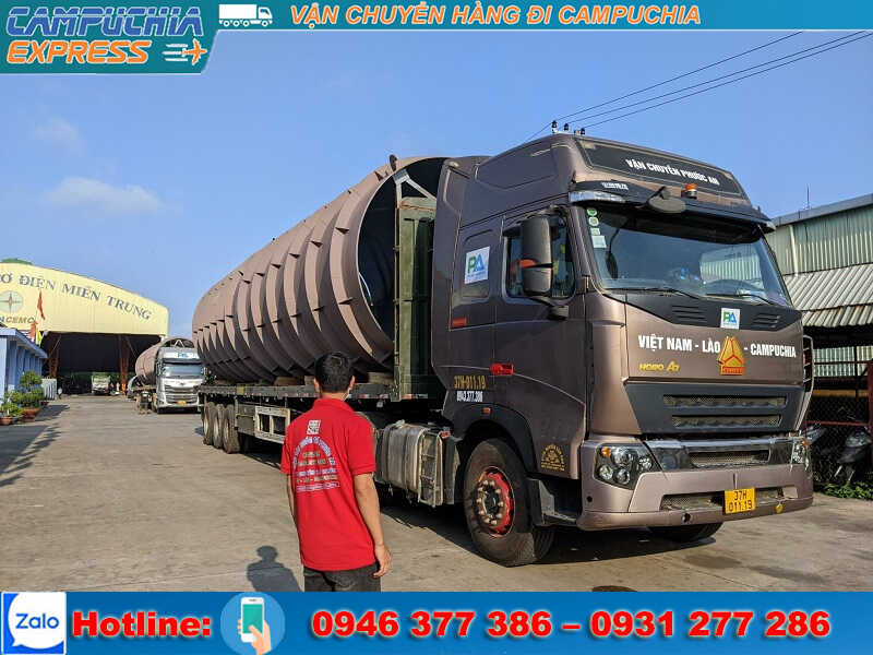 Vận chuyển hàng siêu trường siêu trọng từ Sài Gòn đi Phnôm Pênh