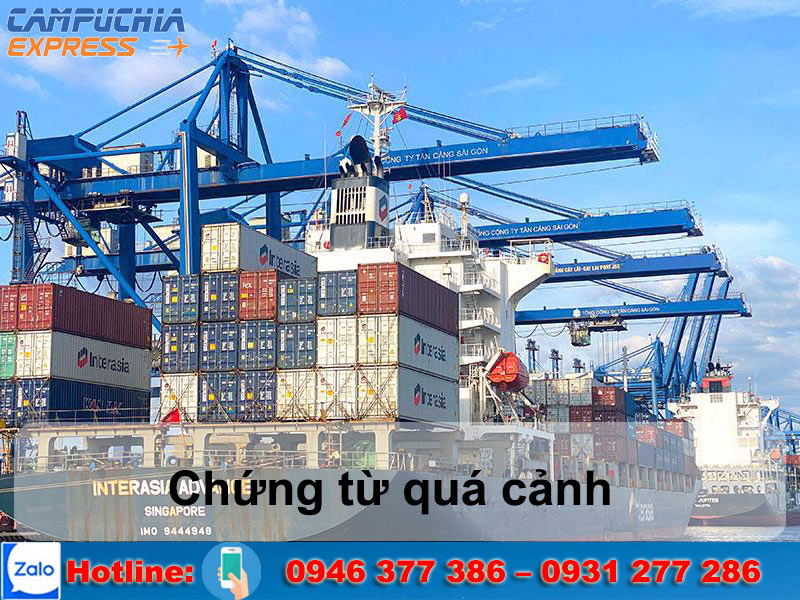 vận chuyển quá cảnh hàng hóa