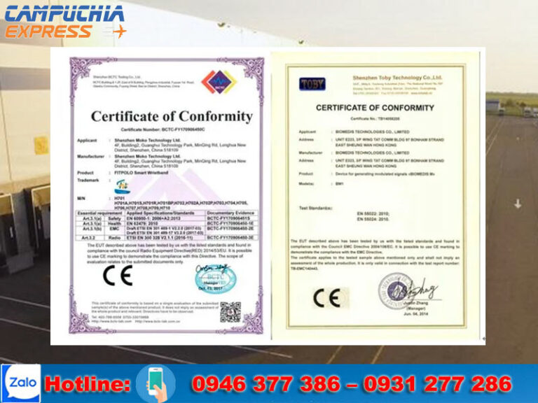 Certificate of Conformity là gì? Phân biệt giữa CoC và CQ