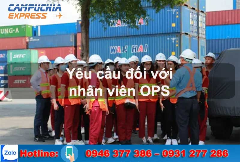 OPS là gì? Công việc và điều kiện trở thành nhân viên OPS 4 nhân viên hiện trường ops
