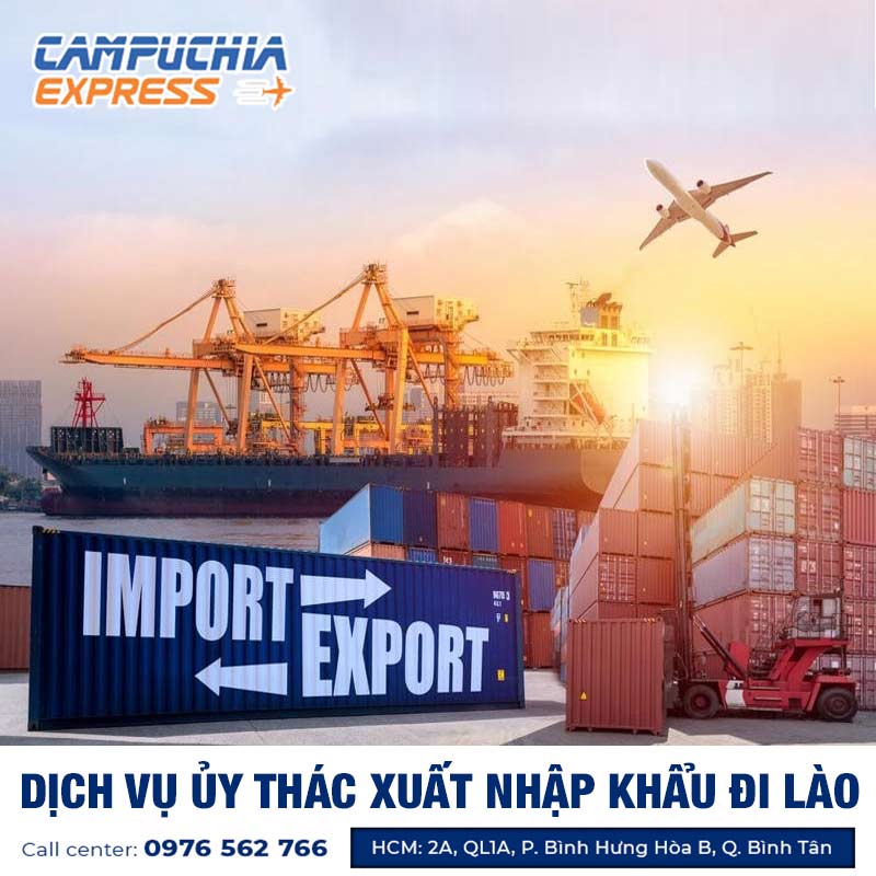 quy trình thực hiện ủy thác hàng đi lào