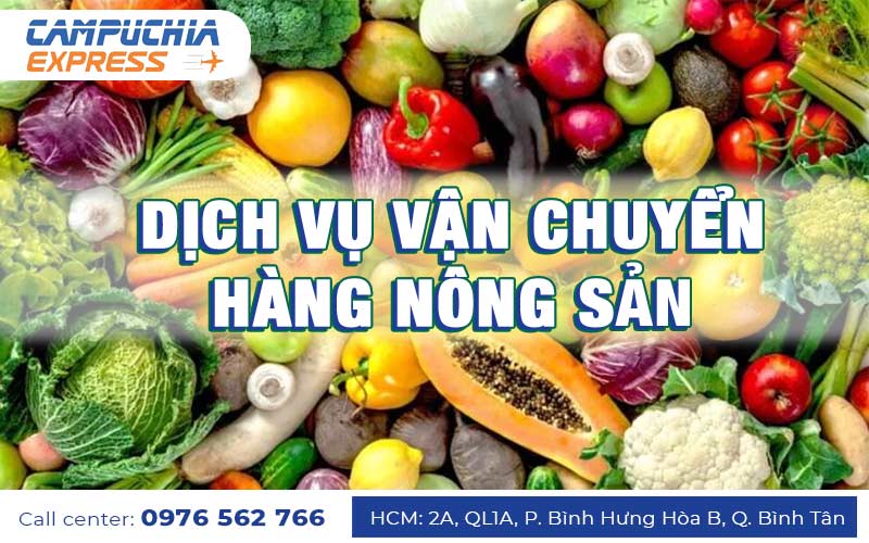 vận chuyển hàng nông sản