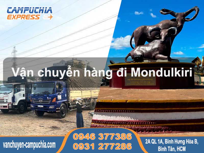 Vận Chuyển Hàng Đi Mondulkiri: Dịch Vụ Uy Tín và An Toàn