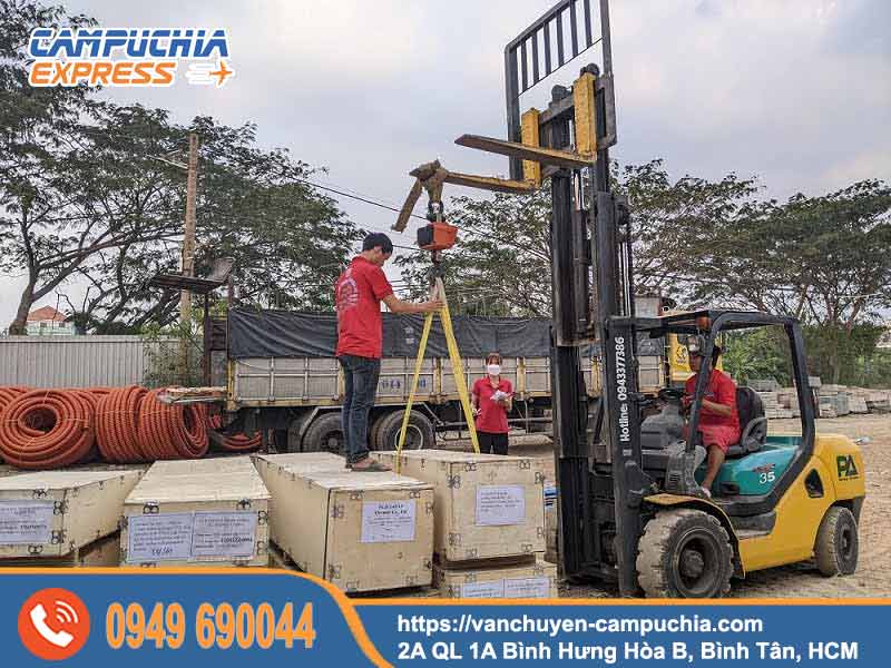 chành xe gửi hàng hóa đi Svay Rieng