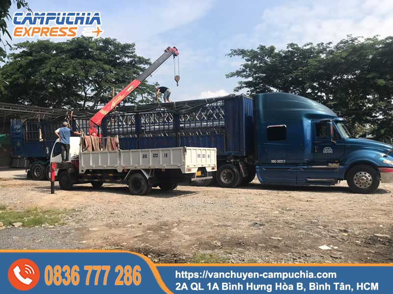 vận chuyển hàng hóa đến salavan